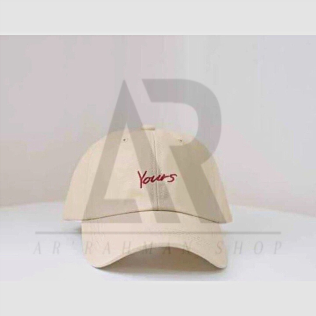8.8 TERMURAH Topi Pria Wanita Baseball Cowok Cewek Dewasa Bordir Yours Terbaru Terlaris Termurah COD