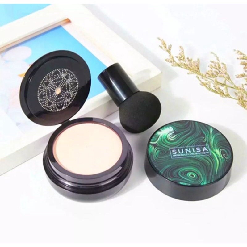 BEDAK SUNISA CUSHION WATERPROOF ORIGINAL GLOWING 100% BPOM ANTI AIR