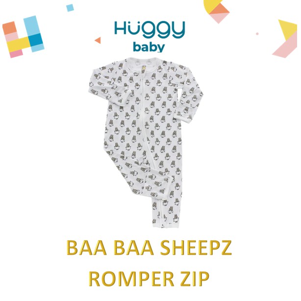 Baa Baa Sheepz Romper ZIP Jumper Bayi Anak RP-ZIP
