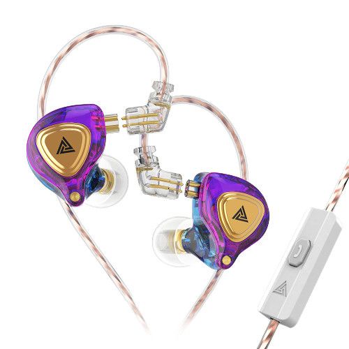 QKZ ZX3 IEM Earphone HiRes - With Mic - Dynamic Driver - Garansi Resmi 6 Bulan