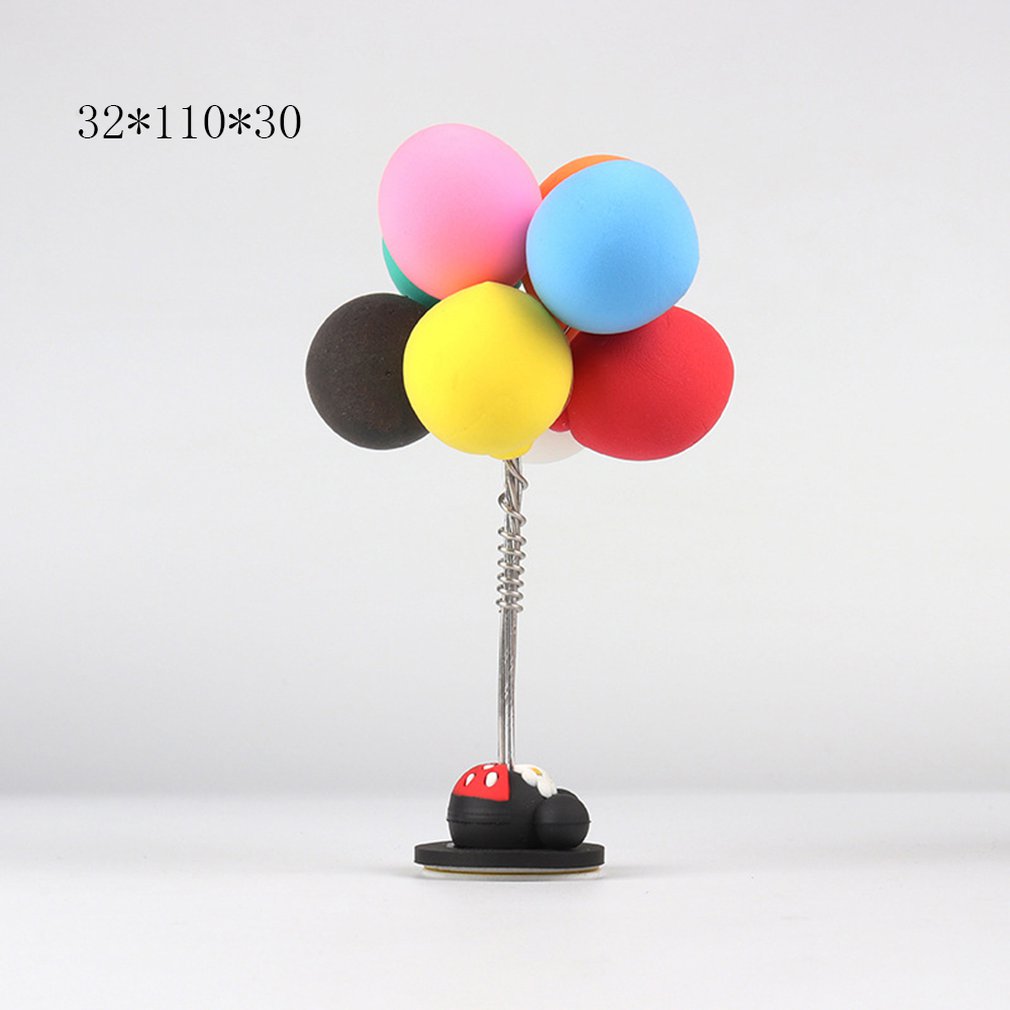 Ornamen Balon Mini Aneka Warna Untuk Dekorasi Dashboard Mobil