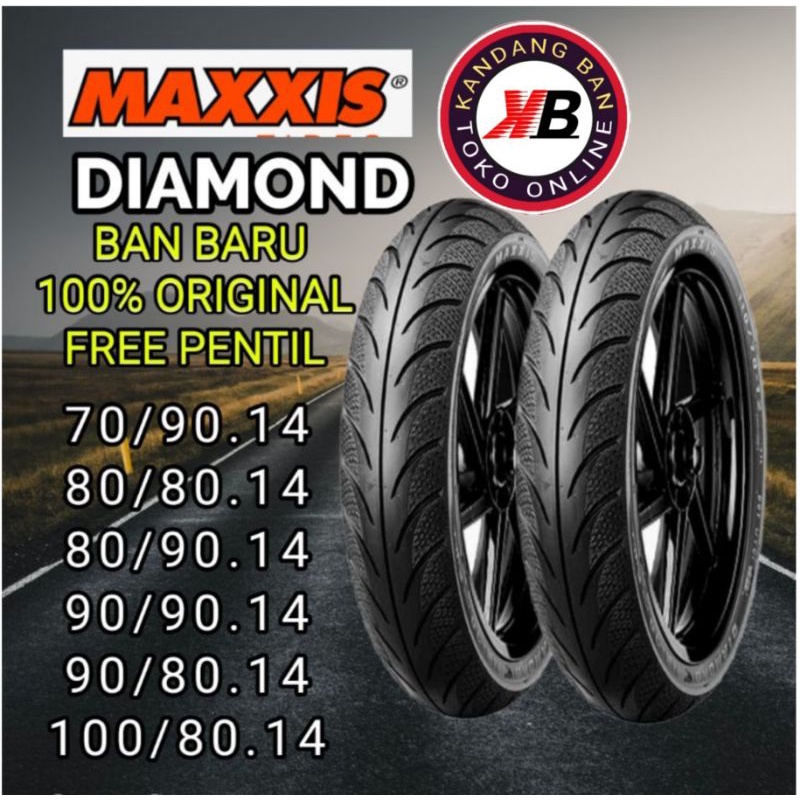 BAN TUBLES MATIC MAXXIS DIAMOND MA-3DN (70/90.14) (80/80.14) (80/90.14) (90/80.14) (100/80.14)