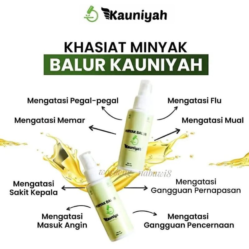 minyak balur kauniyah oil 50ml