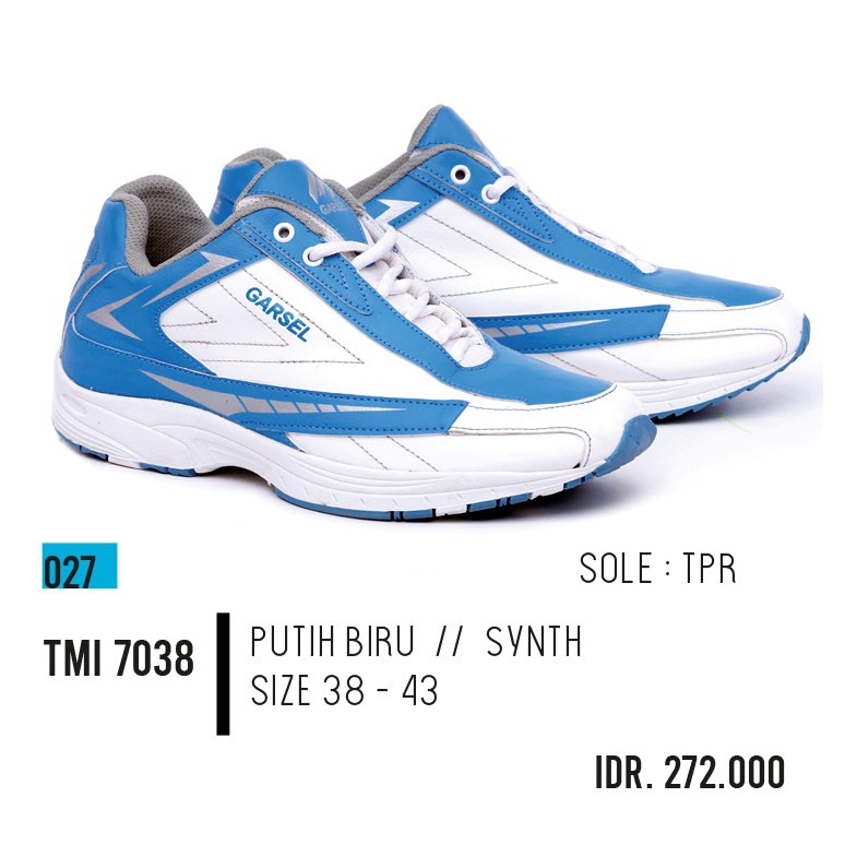 sepatu olahraga pria,sepatu olahraga cowok,sepatu badminton&amp;running TMI 7038