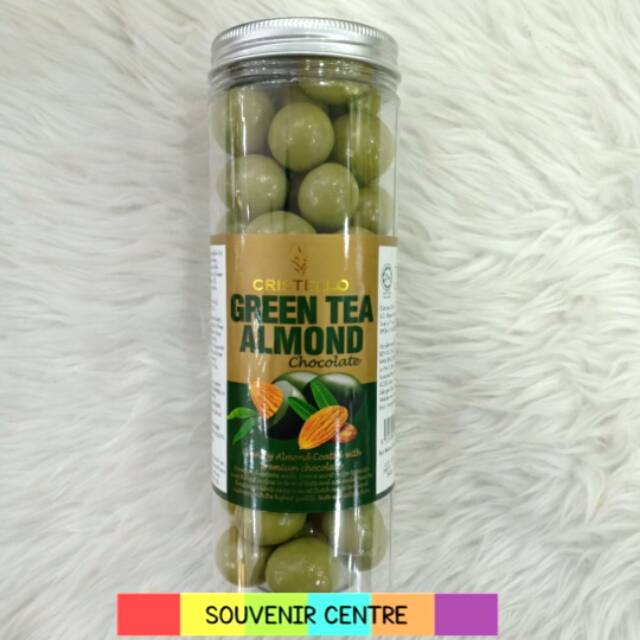 

CRISTELLO GREEN TEA ALMOND JAR 380g