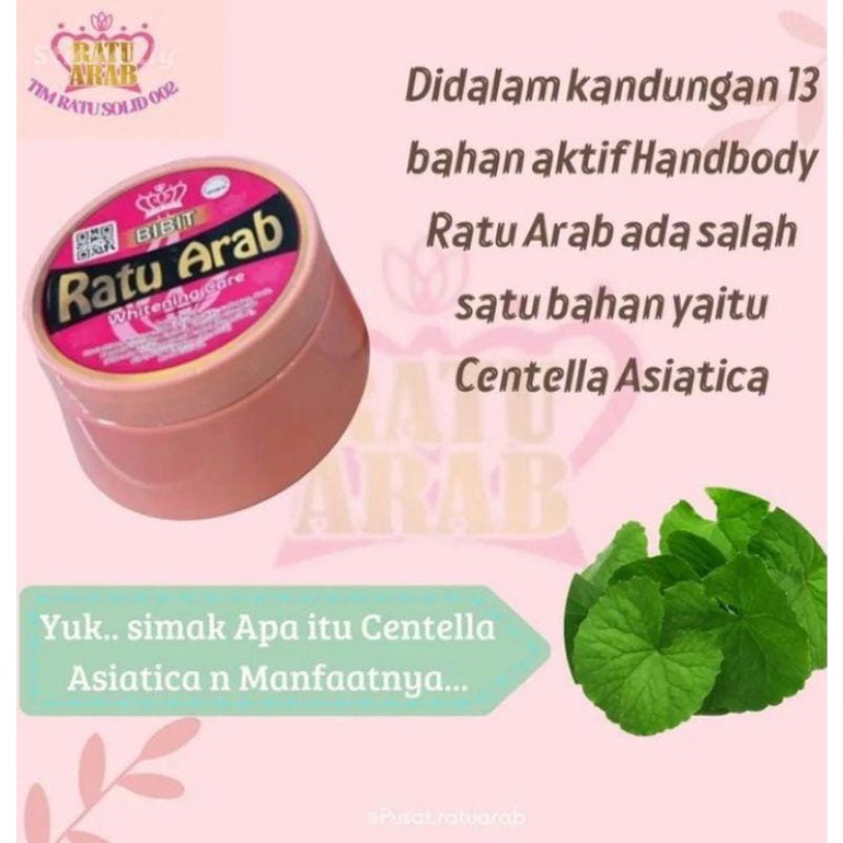 BIBIT RATU ARAB ORIGINAL BPOM ORI BODY LOTION HB RATU ARAB ORI BPOM 100% PEMUTIH/BIBIT RATU ARAB ORI