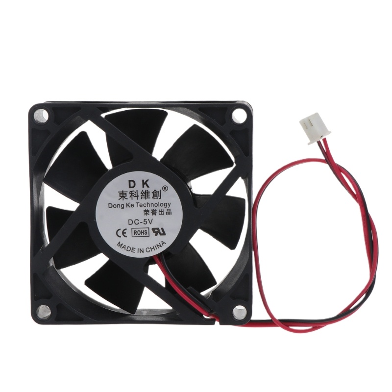 Bt Untuk DC Brushless Cooling Fan 70mm XH2.54 2P Dual Bearing PC Untuk Case Server