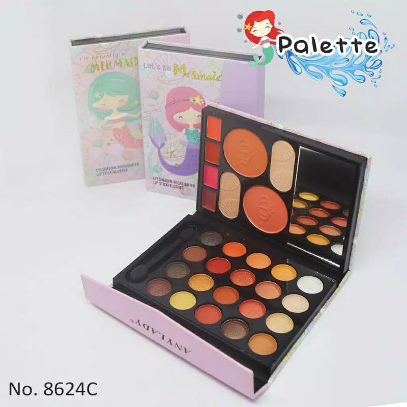 ANYLADY MERMAID EYESHADOW/MAKEUP PALLETE