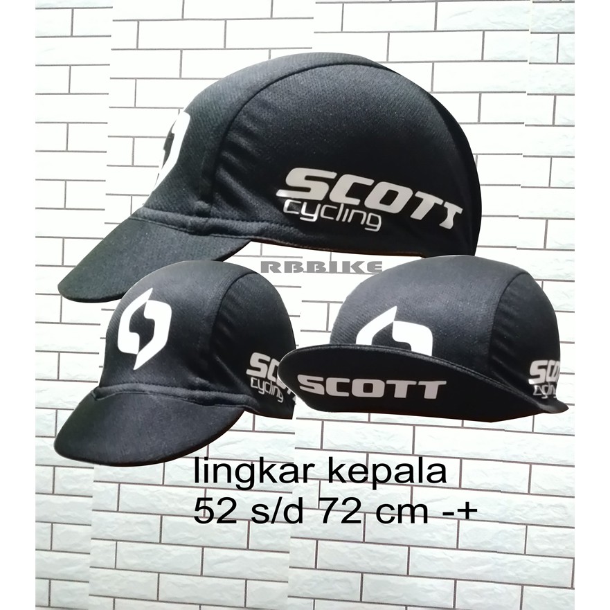 cycling cap topi sepeda roudbike mtb sely sct