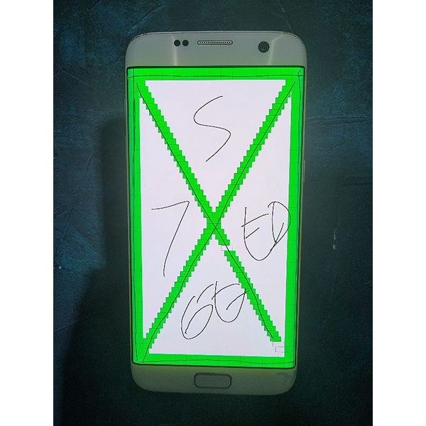 LCD Samsung S7 Edge G935U G935A G935D Seri Single Sim Docomo AU Original Asli Copotan