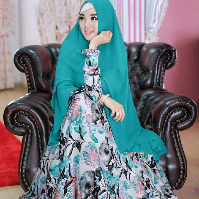 Real pic  Original gamis premium harga grosir termurah syari mafaza READY