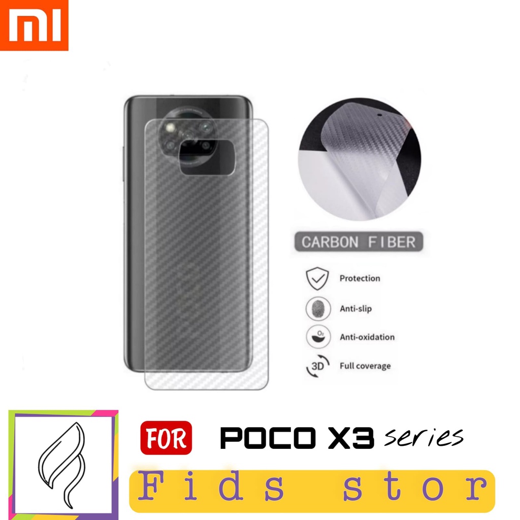 PROMO 4in1 Xiaomi POCO X3 CASE + TEMEPERED GLASS LIST BLACK + CAMERA LENS FREE GARSKIN