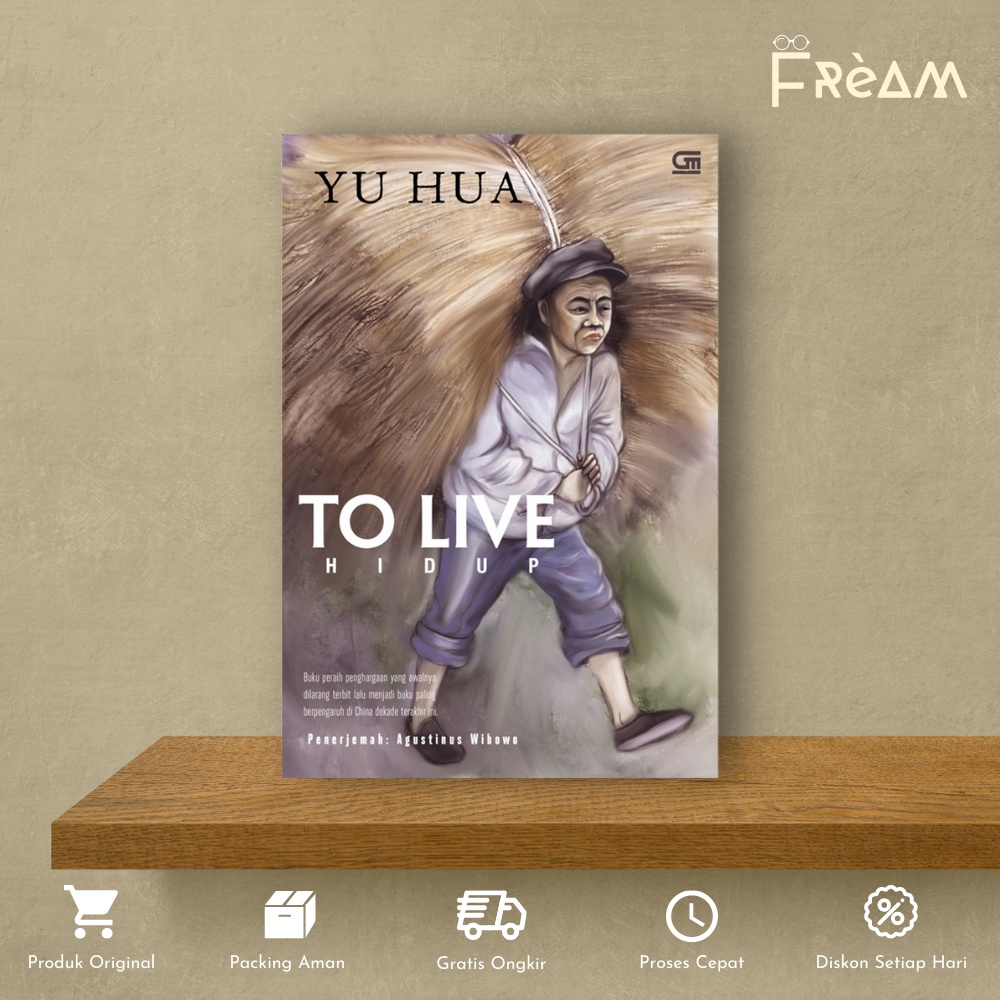 Buku Novel Hidup (To Live) by Yu Hua