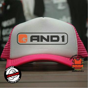 Topi Trucker And1 pink - CYBER CLOTHING