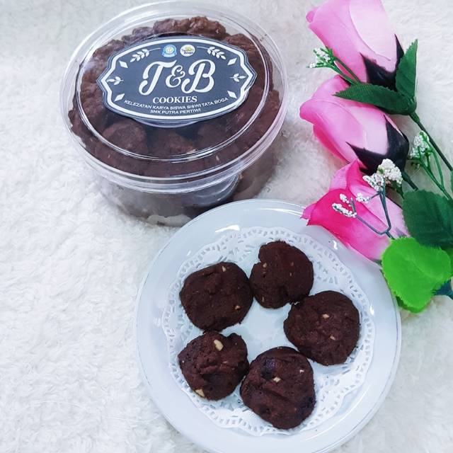 

Kue lebaran cookies brownies cokelat homade bahan berkualitas nyoklat banget