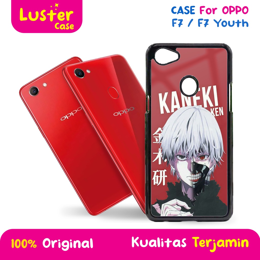 Case OPPO F7 Terbaru - Case [ KANEKI ] OPPO F7 - Case Hp - Casing Hp - Softcase Glossy - Softcase  -