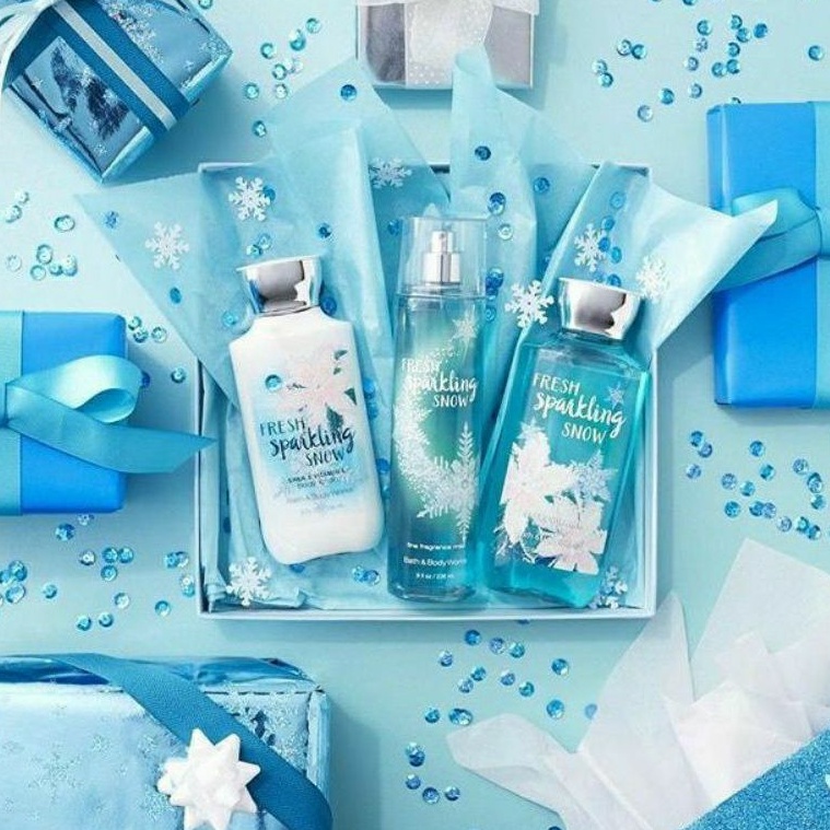 BATH AND BODY WORKS BBW FRESH SPARKLING SNOW SERIES MIST LOTION SHOWER GEL BODY CREAM HAND CREAM SHOWER GEL BODY CREAM LOTION MIST WASH WALLFLOWER ROOMSPRAY SCENTPORTABLE GENTLE GEL DEEP CLEANSING GENTLE FOAMING CREAMY LUXE