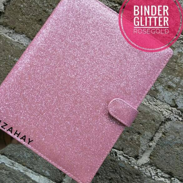 

Z3ŐD BINDER GLITTER PINK SOFT 26RING ◘Terkini