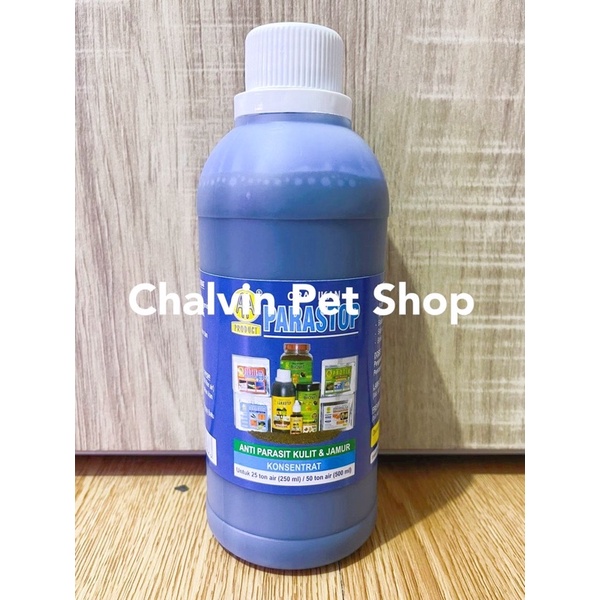 PARASTOP 500ML obat ikan hias anti parasit kulit dan jamur