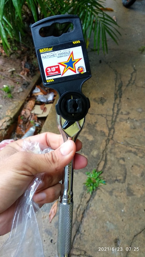 Mollar Gagang Sok Ratchet 3 In 1 - Kunci Stang Rachet Socket