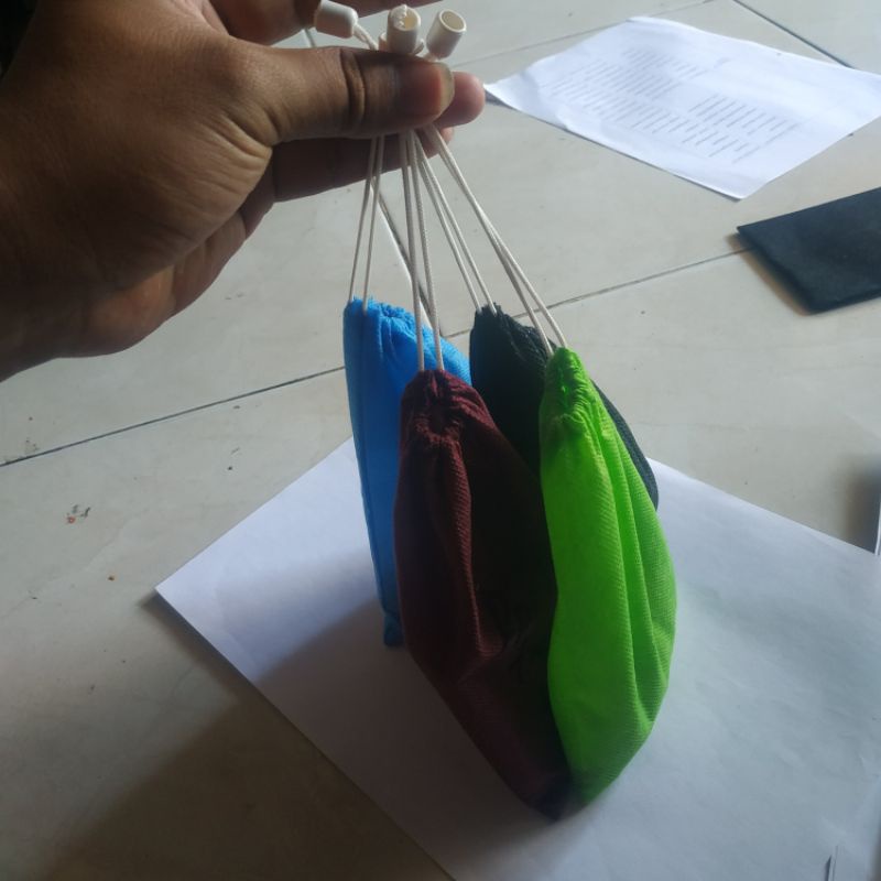 Kantong koin mini serbaguna tas serut wadah koin kantong parfum kantong aksesoris kantong mini diy