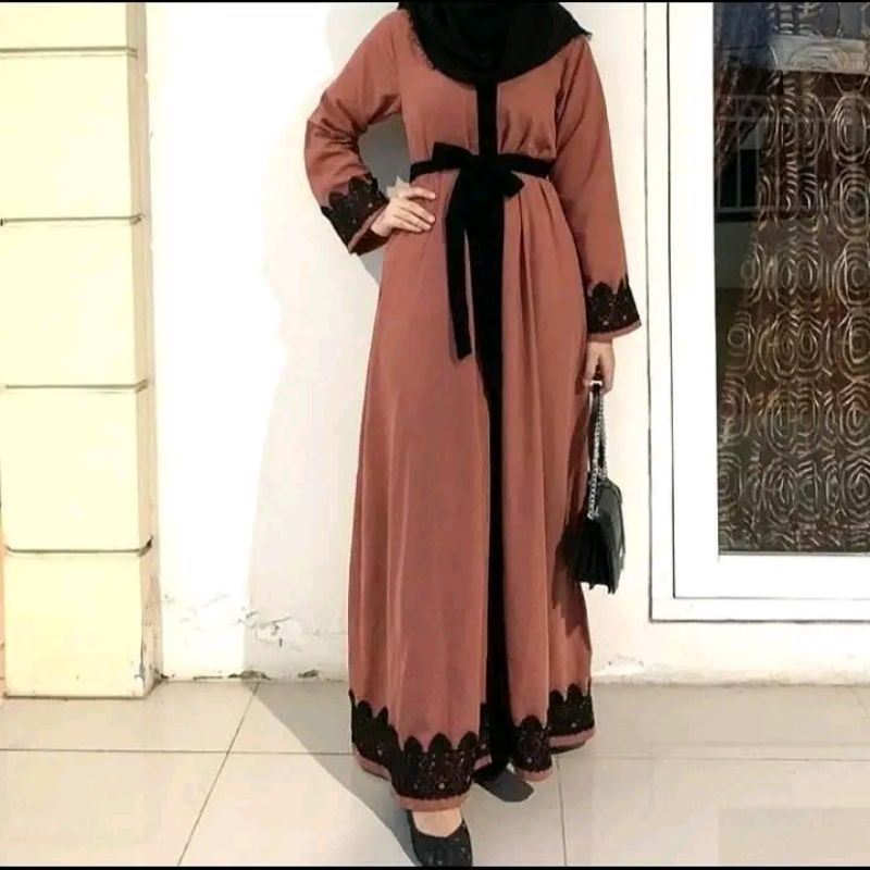 ABAYA KOMBINASI BY KHADIJAH COLLECTION