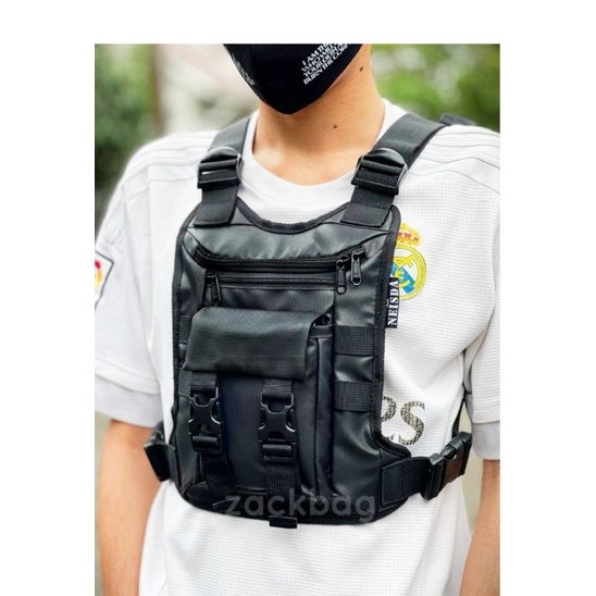 Tas dada/Chestbag rig/Tas dada pria tactical Waterproof 100% ANTI AIR bahan Bimo