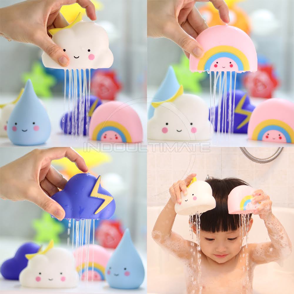 1 Pcs Mainan Mandi Anak Balita Mainan Shower Air Karakter Mini  Mainan Air Anak Mainan Siram Air Mini TO-C13