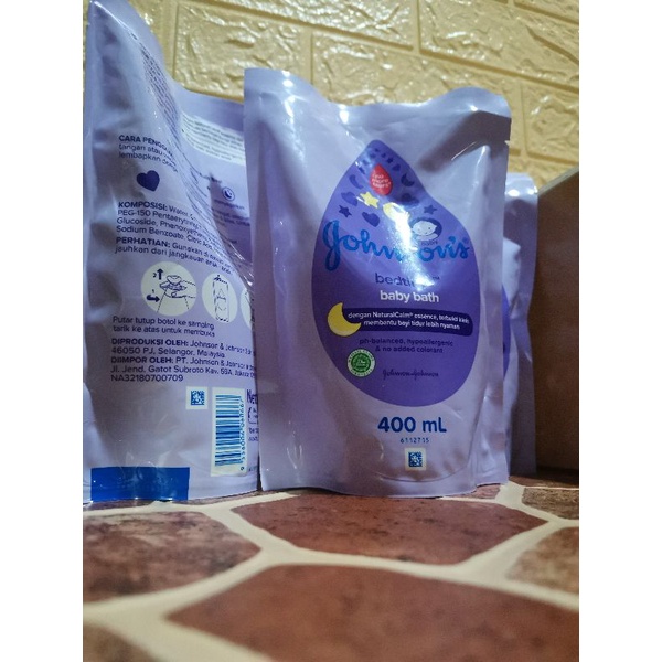 jhonsons Baby bath &amp; shampoo reffill 400ml