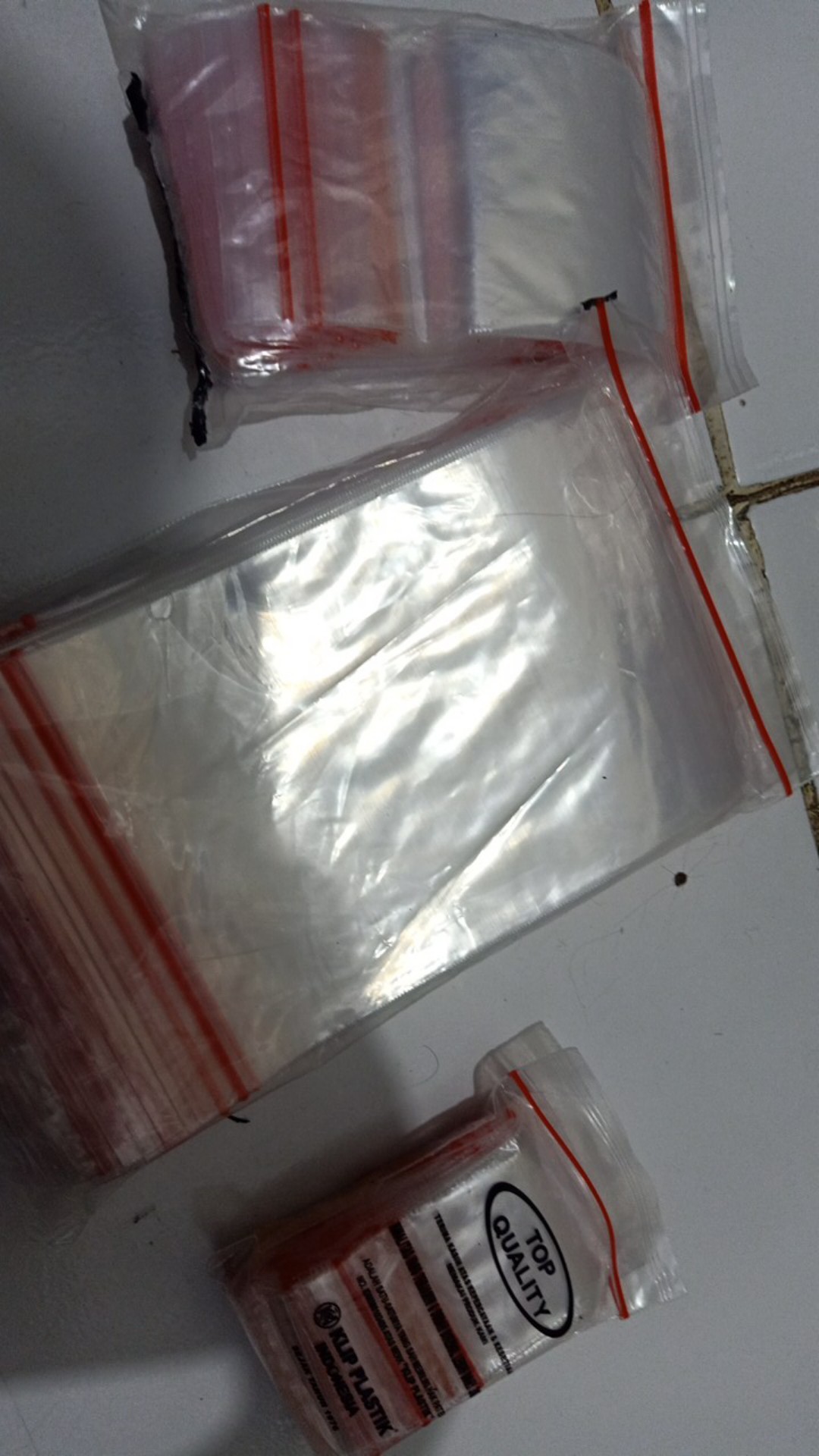 [small] Plastik Klip Ziplock Bening Premium - Plastik Kemasan Makanan Sambal