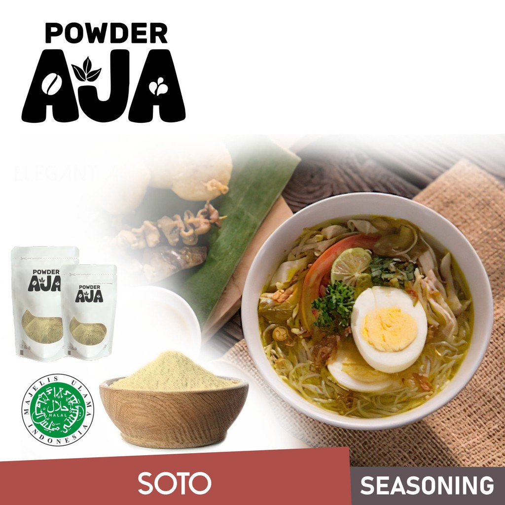 

POWDER AJA - 500GR BUMBU TABUR SERBAGUNA RASA SOTO