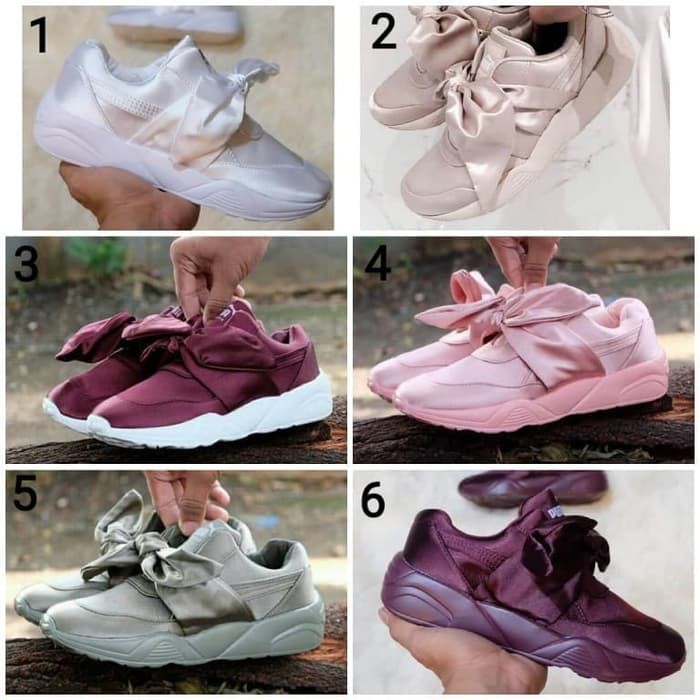 Puma Bow Rihanna Premium Original / Sepatu Kasual / Sepatu Wanita