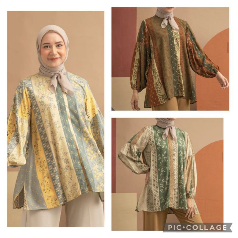 Camelia Blouse heaven light