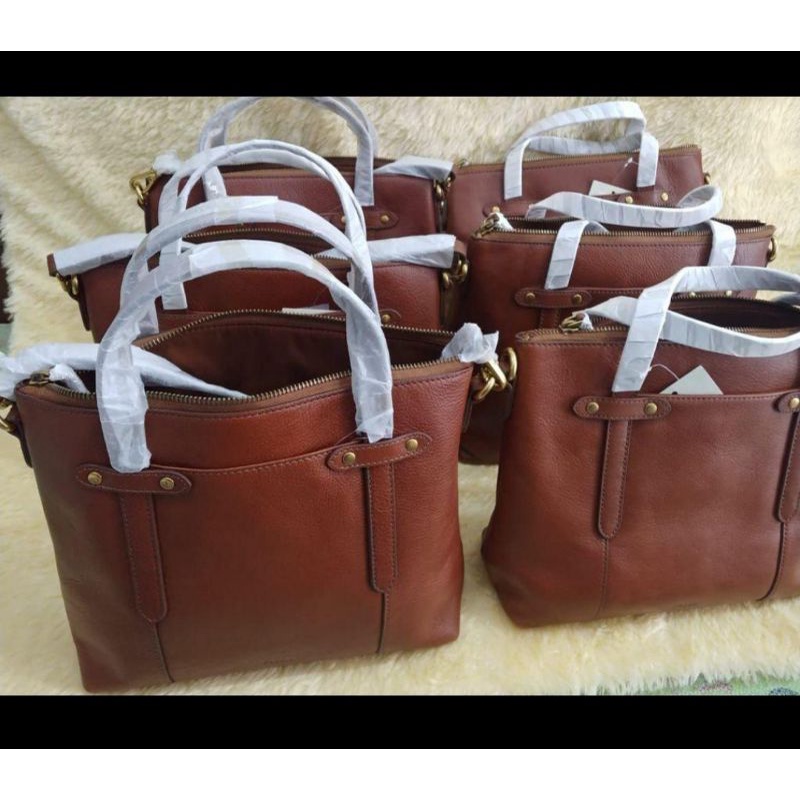 Tas Satchel Brown