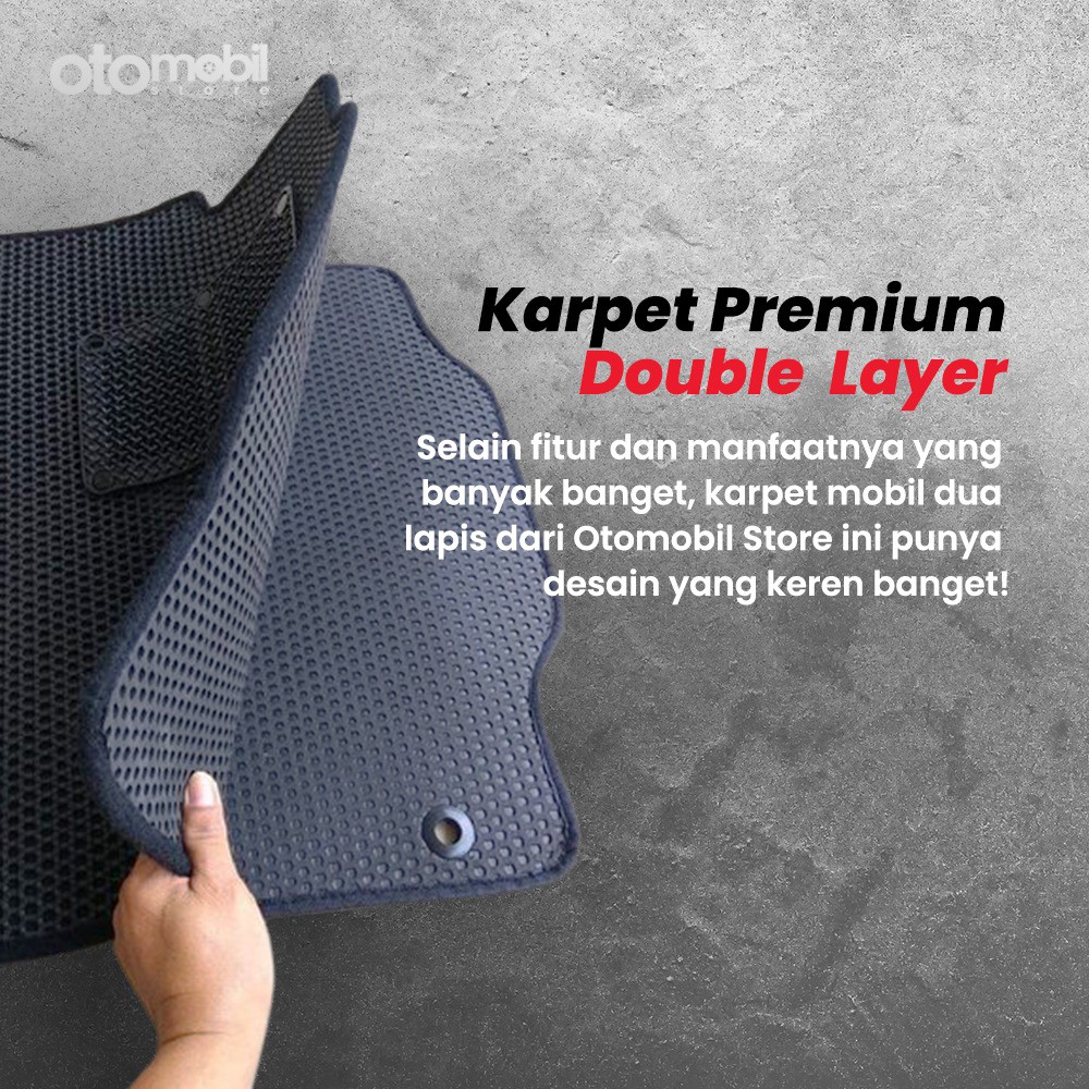 Karpet Mobil Toyota Raize Edition Otomobil Store Double Layer Premium-2