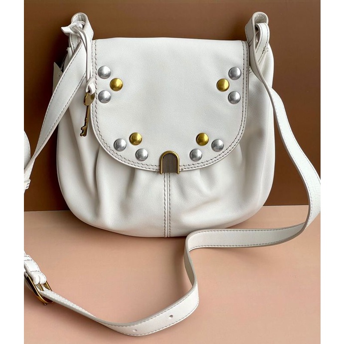 Tas Fossil Gigi Flap Crossbody Angora Bag Original New with Tag
