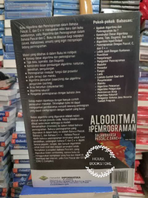 Buku Algoritma dan Pemrograman dalam Bahasa Pascal, C, dan C++Penulis : RINALDI MUNIR-1