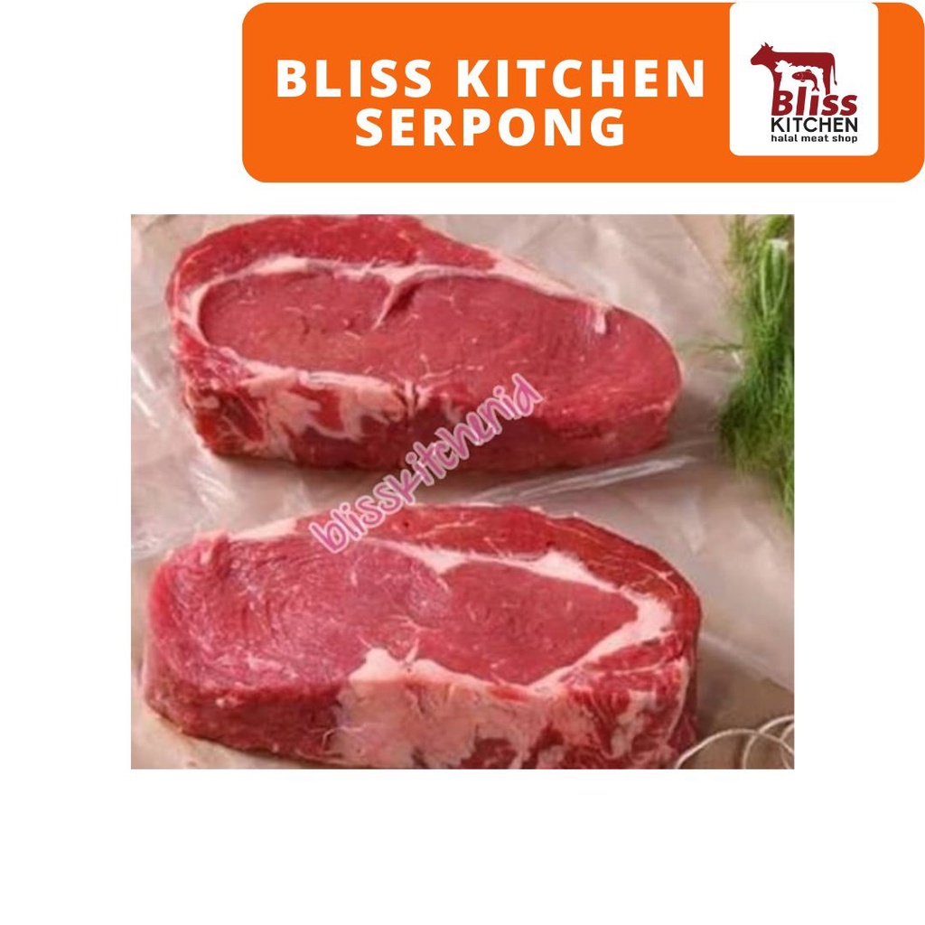 

Daging Sapi Impor AUS Rib Eye / Cube Roll Beef Steak Grade A 200gr