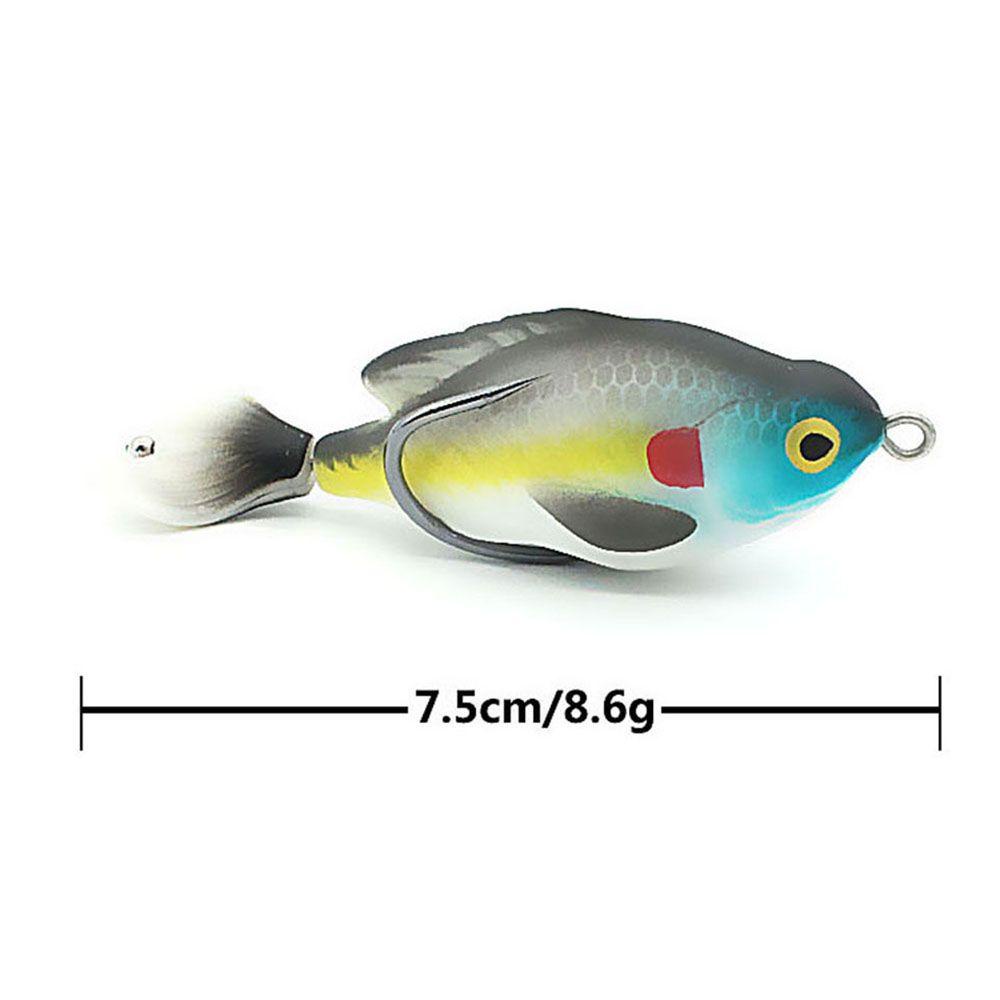 Top Fishing Lure Lifelike Tail Wobbler Mata 3D 7.5cm 8.6g