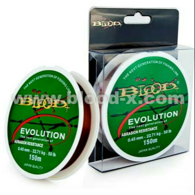 Senar Pancing Blood Evolution Abrasion Resistance 150M
