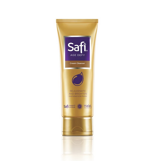 ⭐BAGUS⭐ SAFI AGE DEFY CREAM CLEANSER 50 / 100GR PEMBERSIH WAJAH SAFI