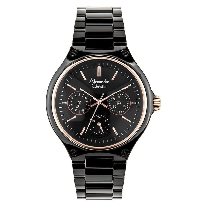 JAM TANGAN CERAMIC WANITA ALEXANDRE CHRISTIE AC2669 / AC 2669 JAM TANGAN KERAMIK ORI