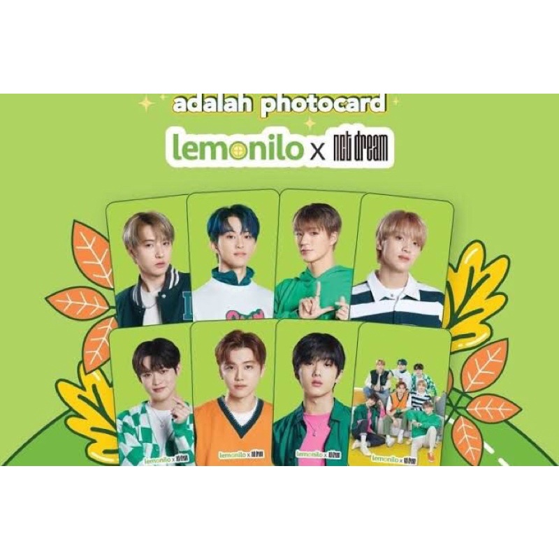 PHOTOCARD LEMONILO x NCT DREAM