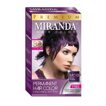 MIRANDA MC-13 ROSE PURPLE hair color pewarna cat rambut natural