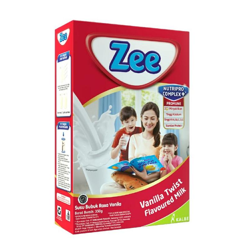 

Susu Zee Box Reguler Coklat Vanila 350Gr