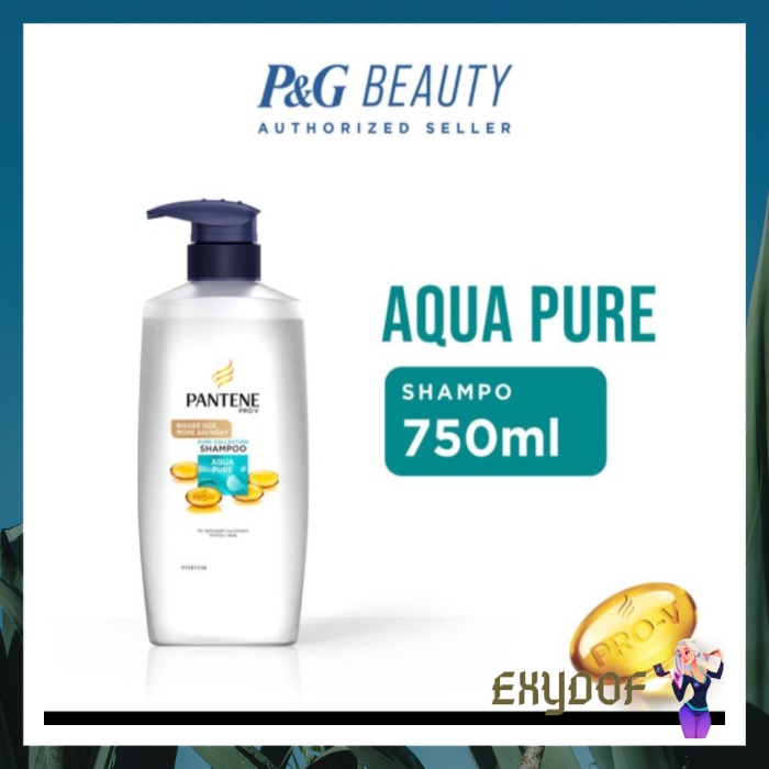 PANTENE SHAMPOO SHAMPO AQUA PURE 750ML 750 ML 750G 750 G HOTSALE
