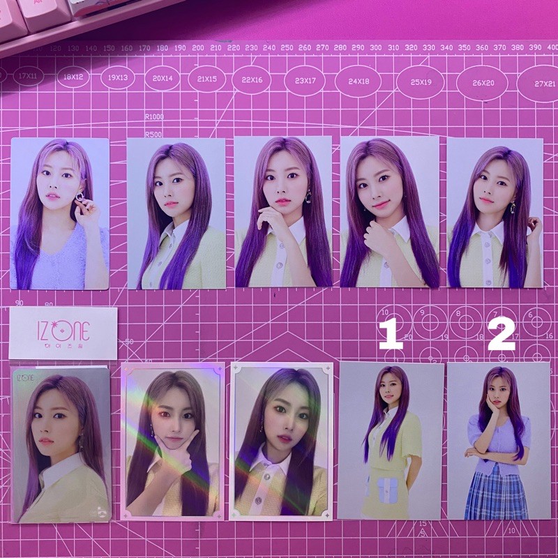 Photocard PC Oneiric Theater MD Hyewon TC Trading Card Iz*one Izone Benefit Cashbee