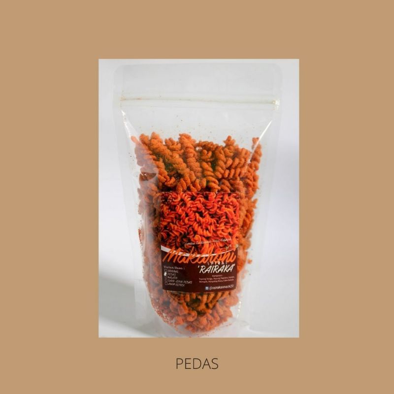 

Makaroni Spiral pedas & original