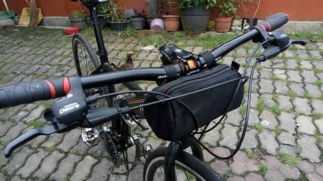 handlebar bag / tas stang sepeda MTB, lipat, federal,  gravel, balap waterproof