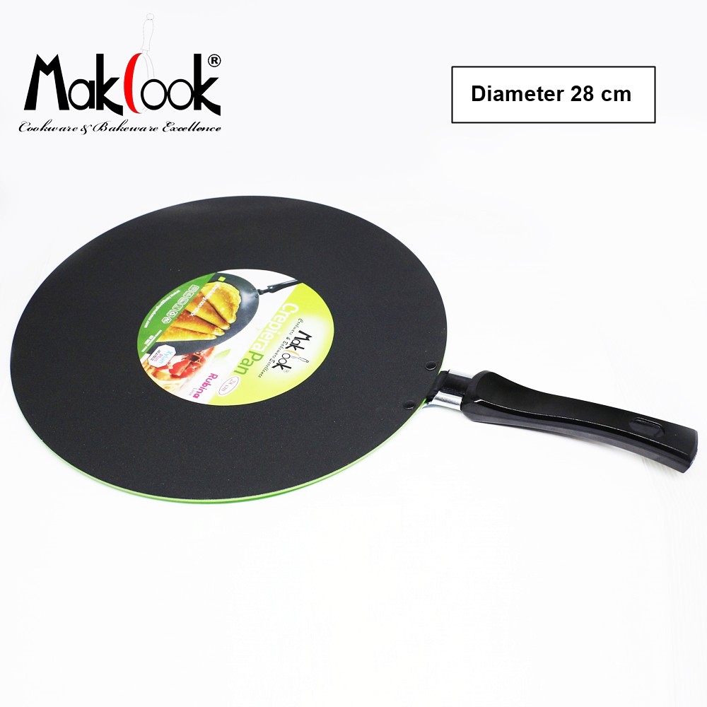 Makcook Wajan Crepes Pan 28 cm Anti Lengket - Warna